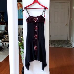 Sue Wong Beaded Dress silk Size: 4